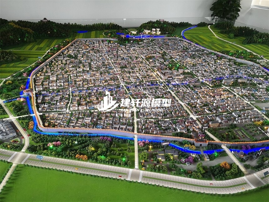 丰都城市规划模型