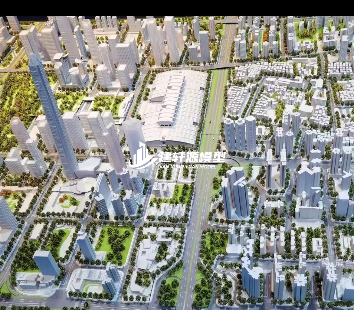 丰都城市规划模型
